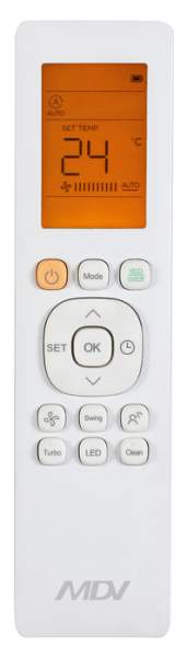 Mdv Aurora Design MDSA-09HRN8/MDOA-09HN8 Silver